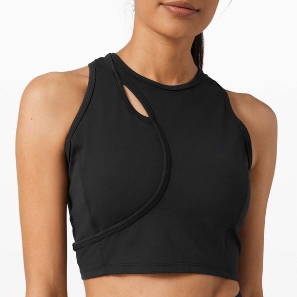 lululemon athletica Tops - NWT Aligned Angles Tank Black Size 10